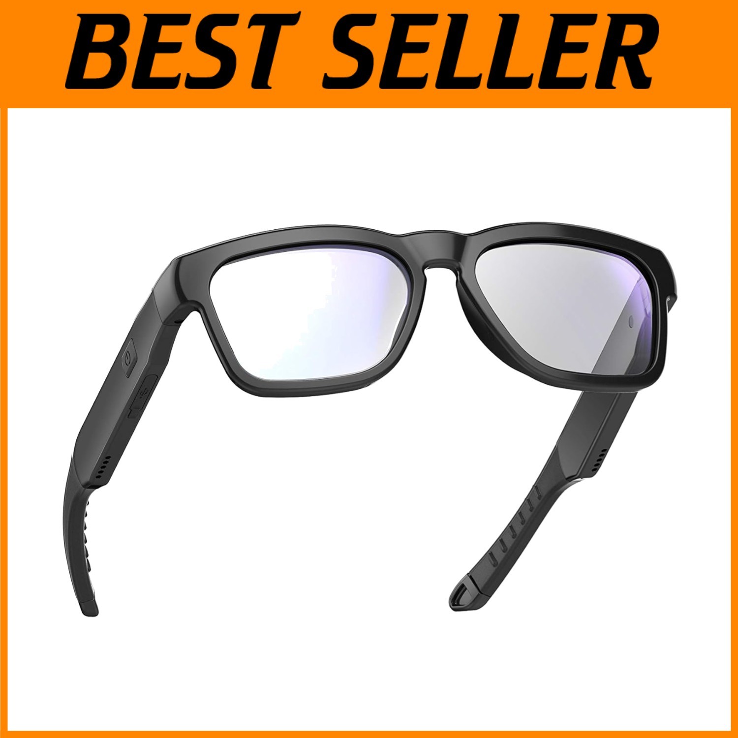 Fashionable Open Ear Glasses with Volume Control