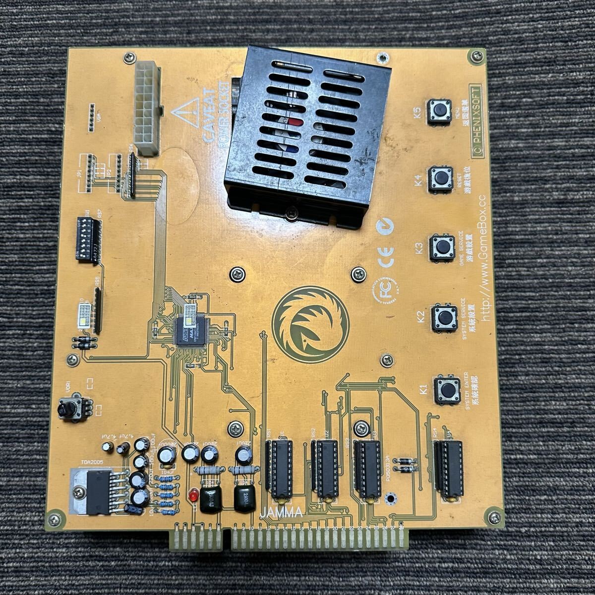 Multi-Game Arcade PCB Motherboard All-in-1 Retro Gaming System JAMMA Board JAPAN