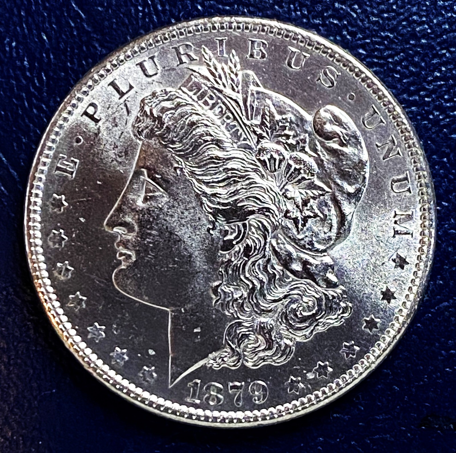 1879 P BU MS Morgan Dollar 90% Silver 1 Brilliant Uncirculated