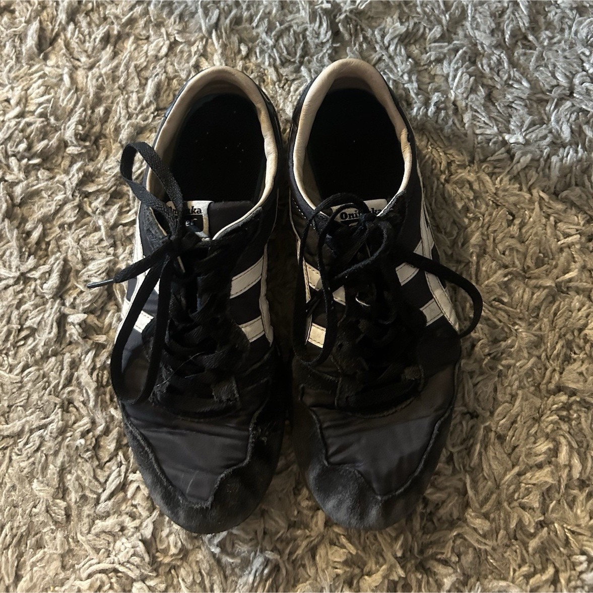 Onitsuka Tiger Black & White Men's Shoes Size 7.5 US  Footwear