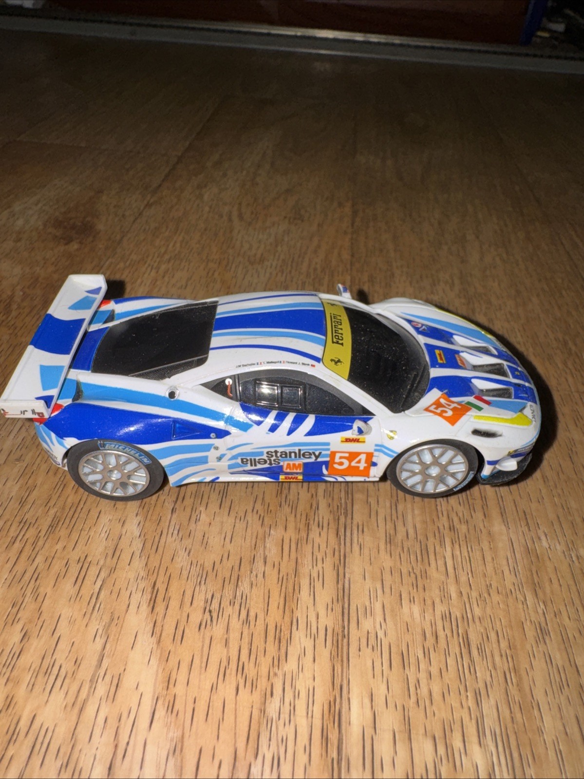 Carrera 1/43 Ferrari 458 Italia GT2 AF Corse, #54 Slot Car Runs