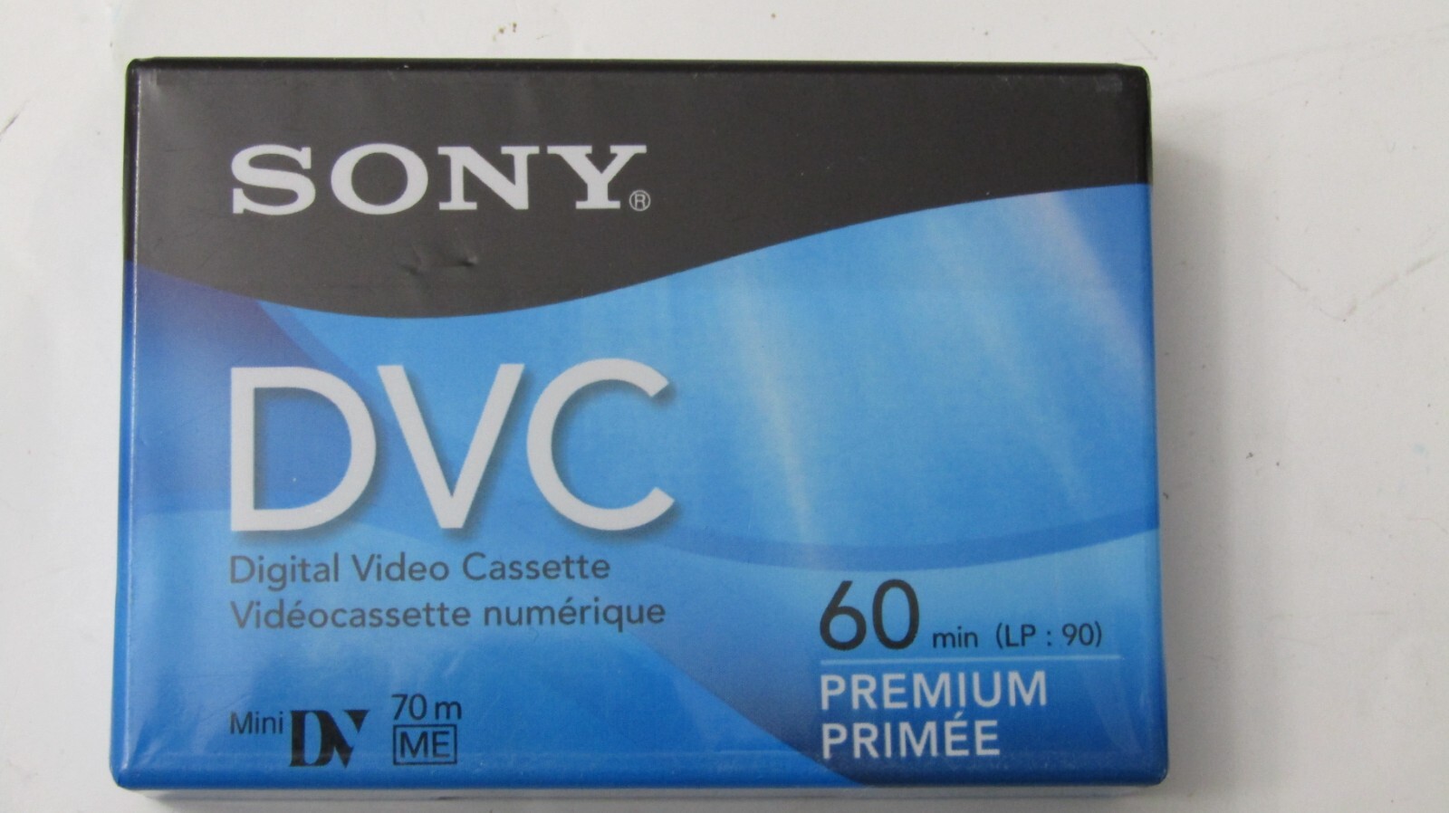 New Sealed Sony Digital Video Cassette Premium MiniDV Tape SP 60 LP 90 DVM60PRR