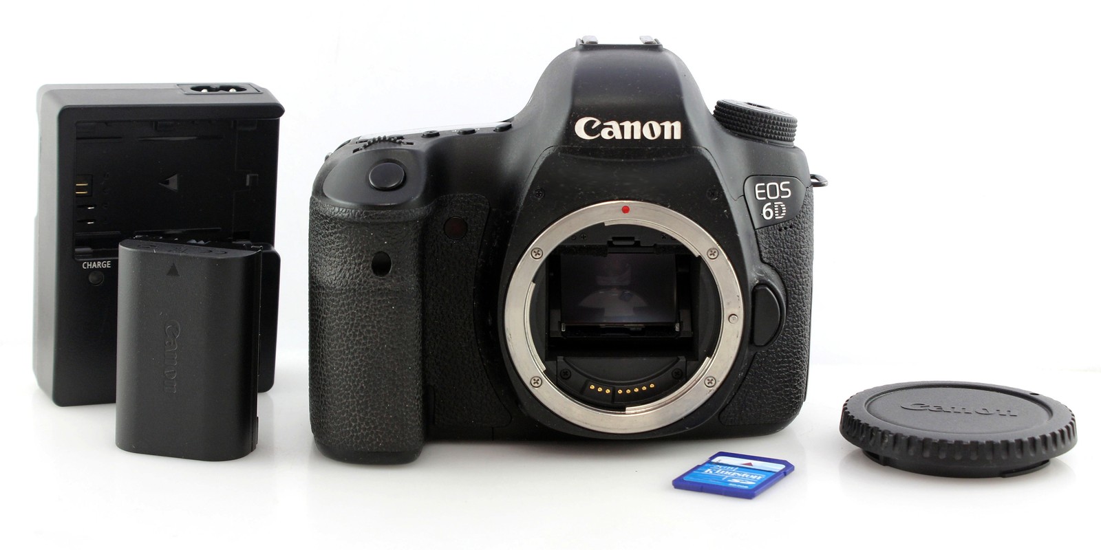 Canon EOS 6D 20.2MP Full Frame DSLR Camera Body - Canon EF Mount