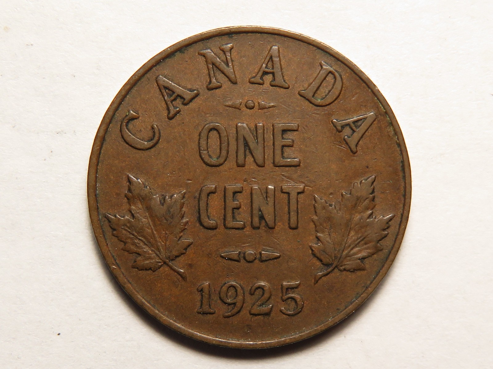 1925 Canada Small Cent, VF