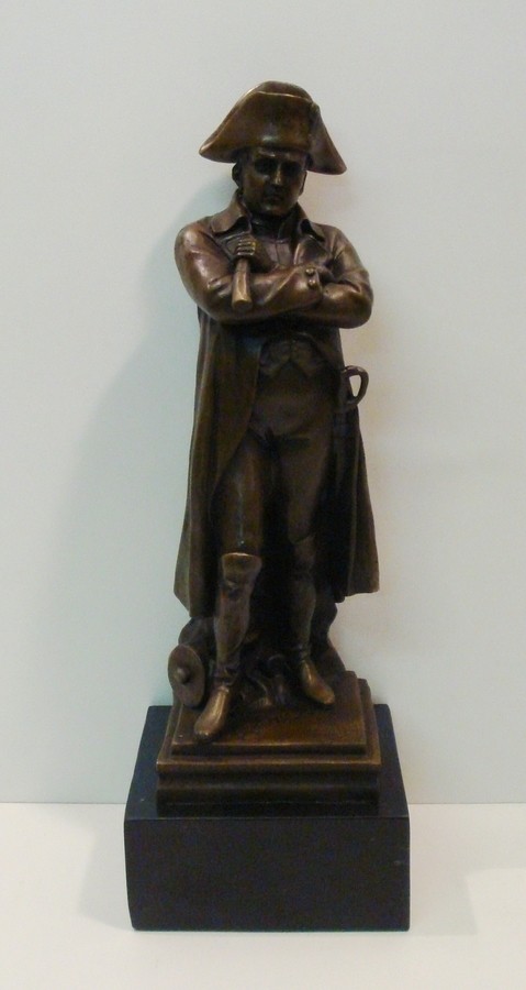French Style Statue Sculpture Napoleon Bronze Signed