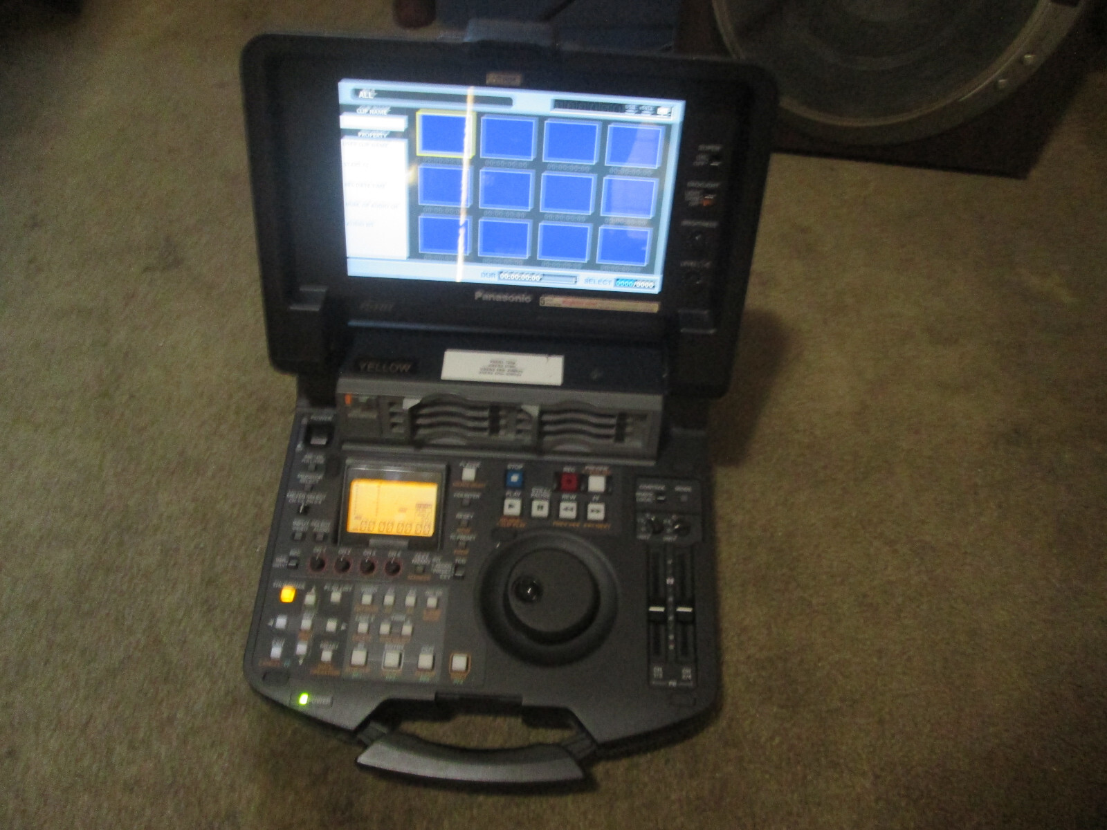 Panasonic AJ-HPM200P P2HD Portable P2 Card Recorder/Player/Editor