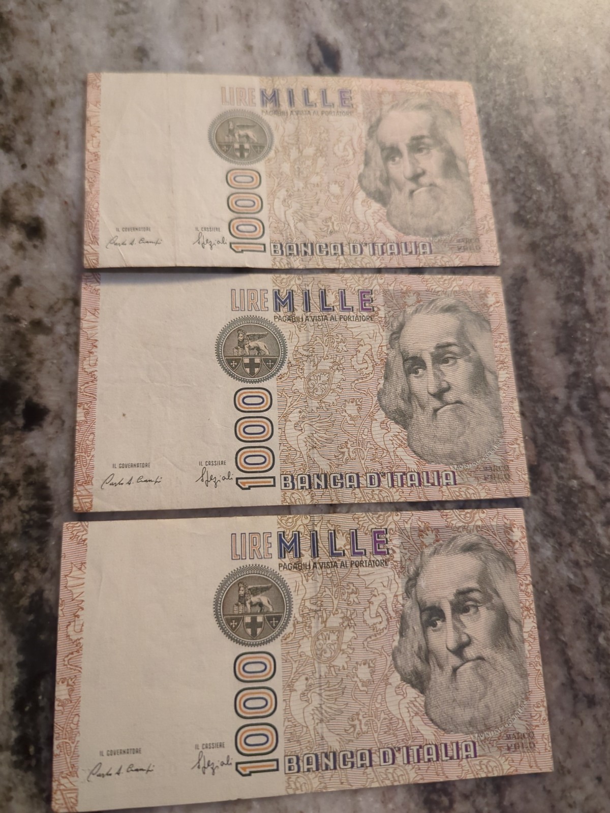 1000 pounds / lire Italy 1982 