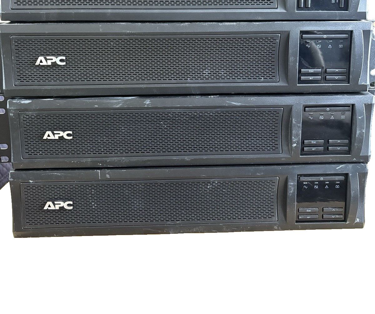 APC Rack Mounted Smart UPS SMX1500RM2UC 1500VA 1350W, No Battery