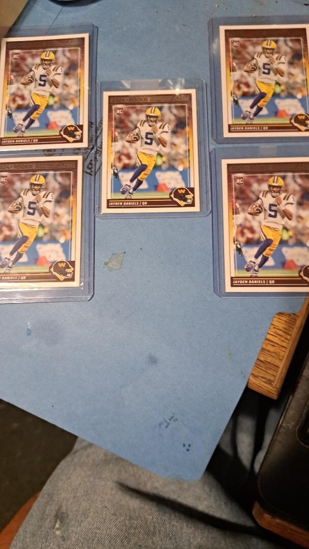 Real HOT (5)  Five,  2024 Donruss,  Jayden Danials RC's ROY next G O A T :)