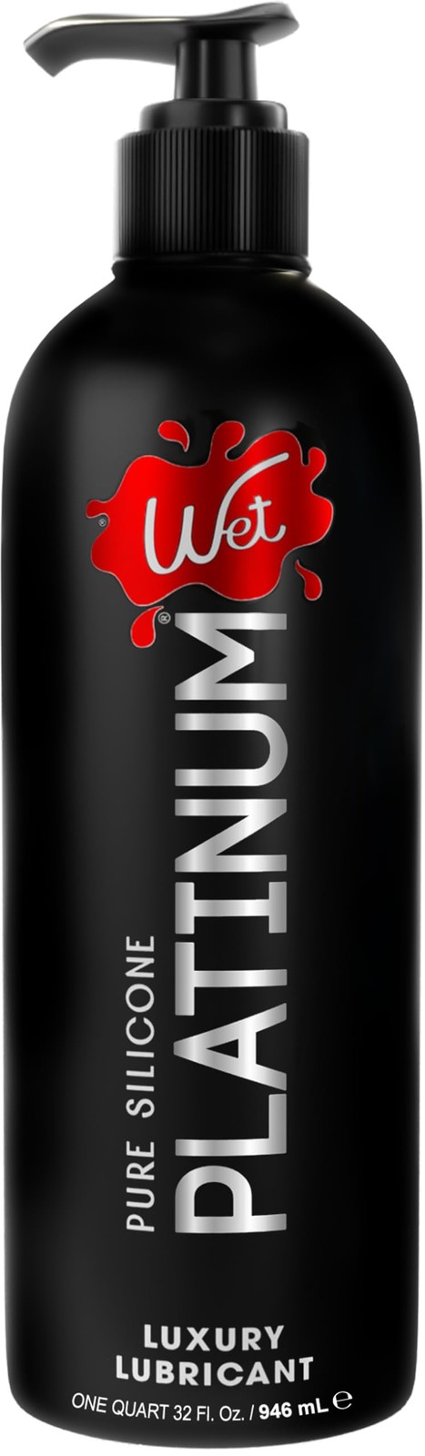 Platinum SiliconeBased Personal Lubricant | Ultra Smooth, Super Slick, Hypoal...