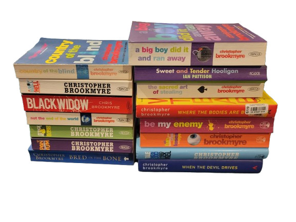 Christopher Brookmyre Books (set of 15)