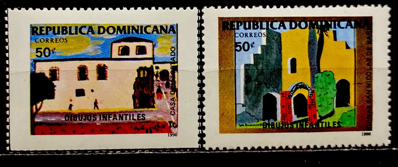 Dominican Republic 1990. SC# 1088-1089. MNH