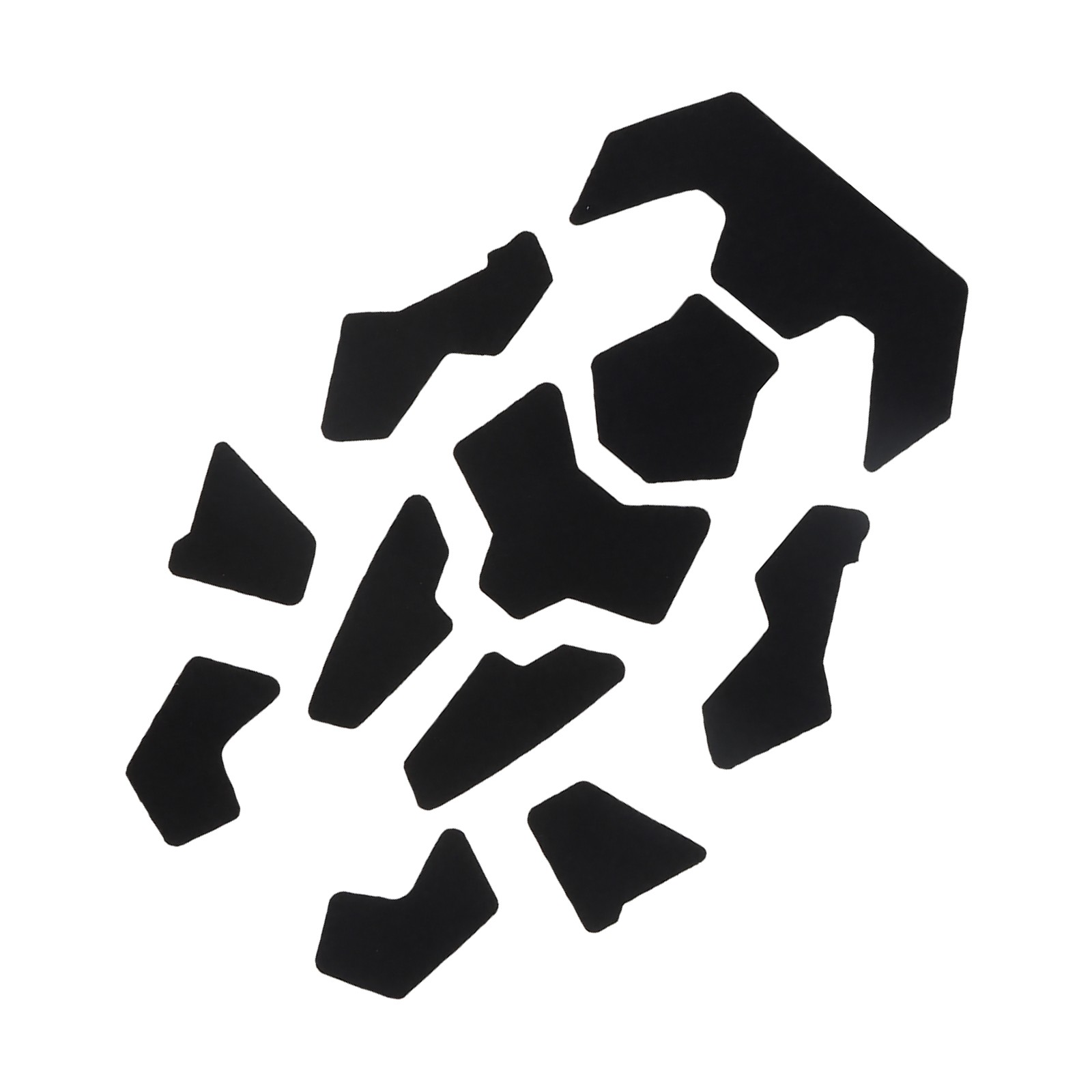 Cool Black Helmets Magic Sticky Sticker For All Fast Helmets jder