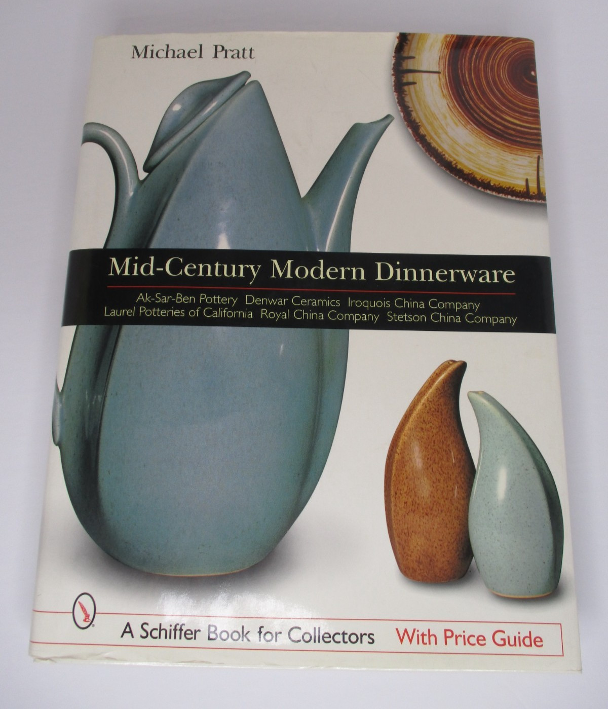 Mid-Century Modern Dinnerware Pictorial Guidebook - Hardcover with Dust Jacket