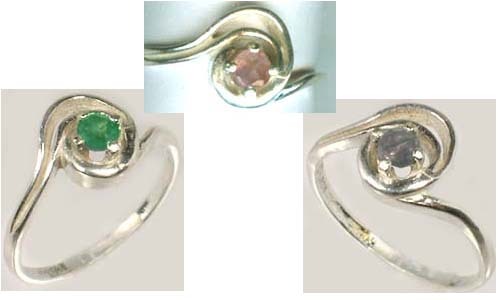 Antique 19thC ¼ct Alexandrite + Ring Russia Natural Color-Change Genuine Handcut