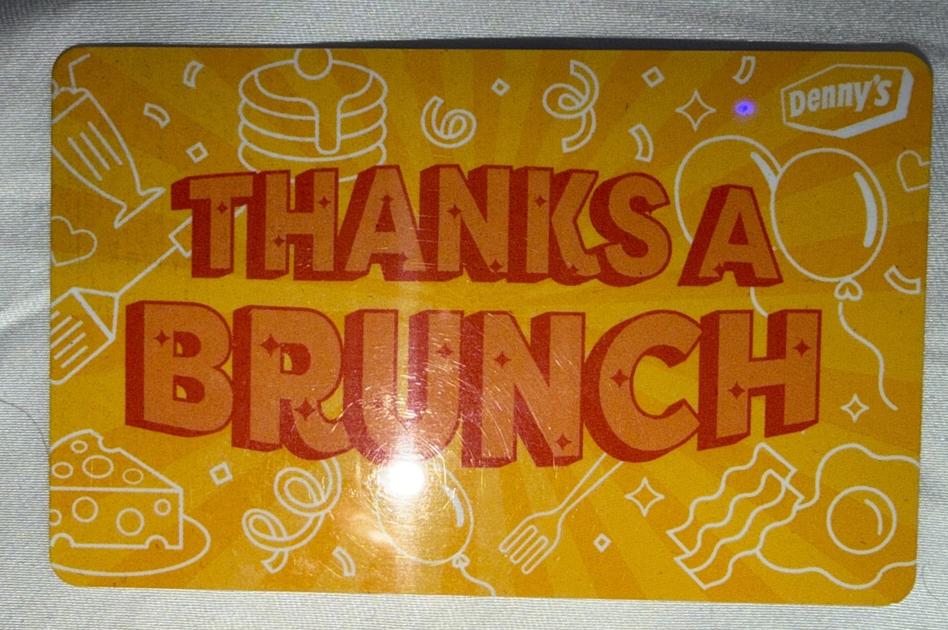 $25 Dennys Giftcard Mint Condition