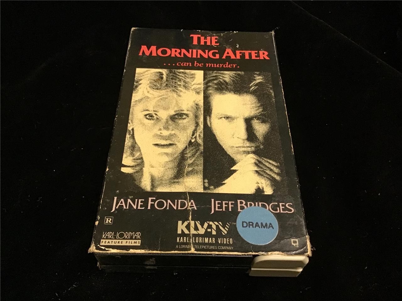 Betamax Morning After 1972 Jane Fonda CASE ONLY, NO TAPE