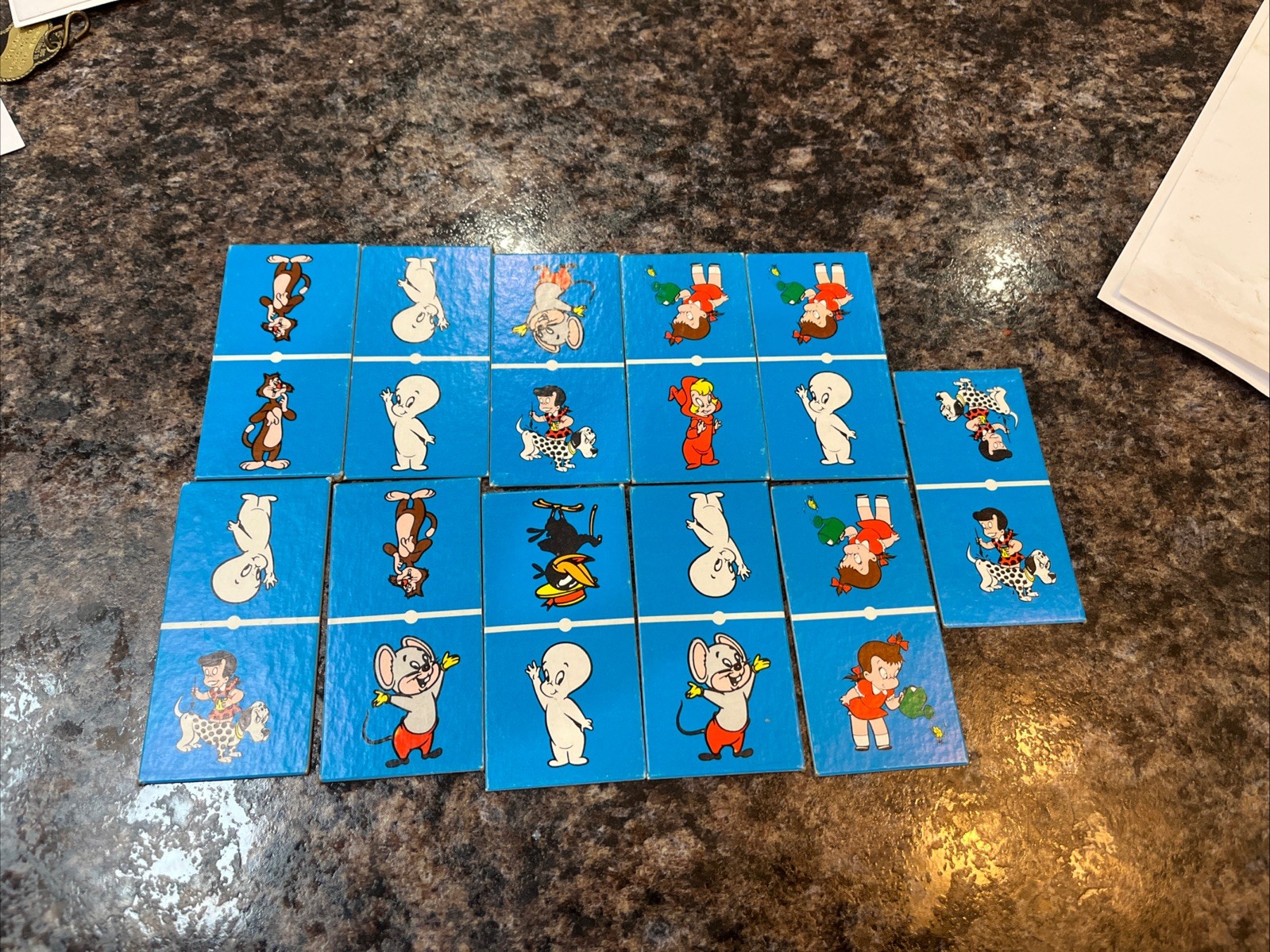 Casper Ghost cartoon comic book character  card game