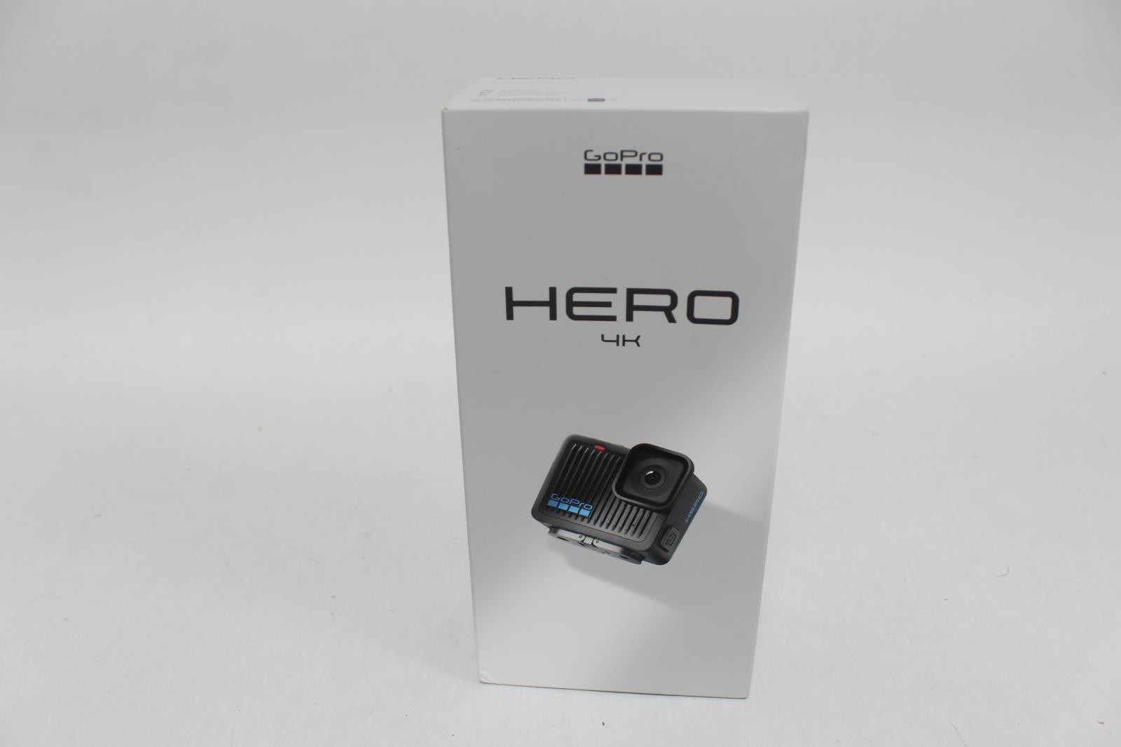 GoPro Hero 4K Compact Waterproof Action Camera, Touch Screen Black