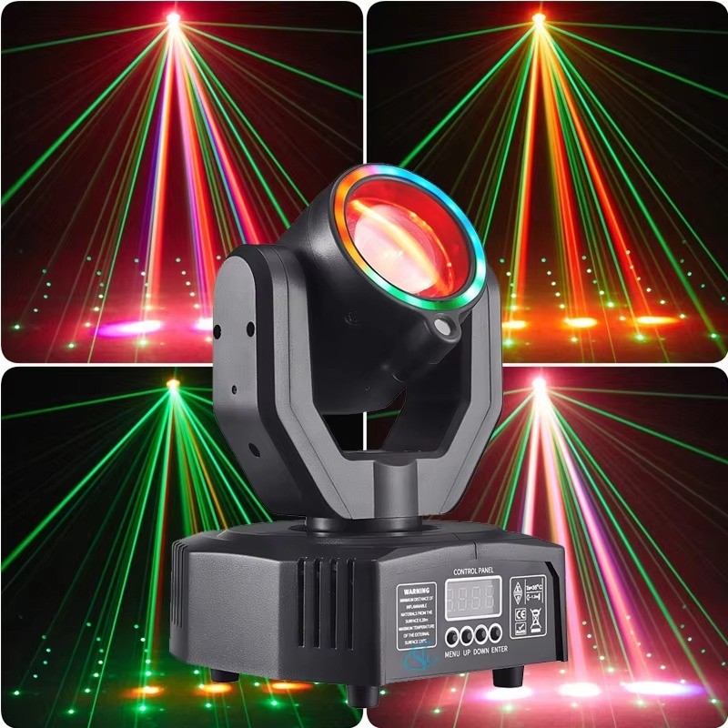 Professional 32 Watt Multicolour LED Moving Head Beam DJ Disco Lights