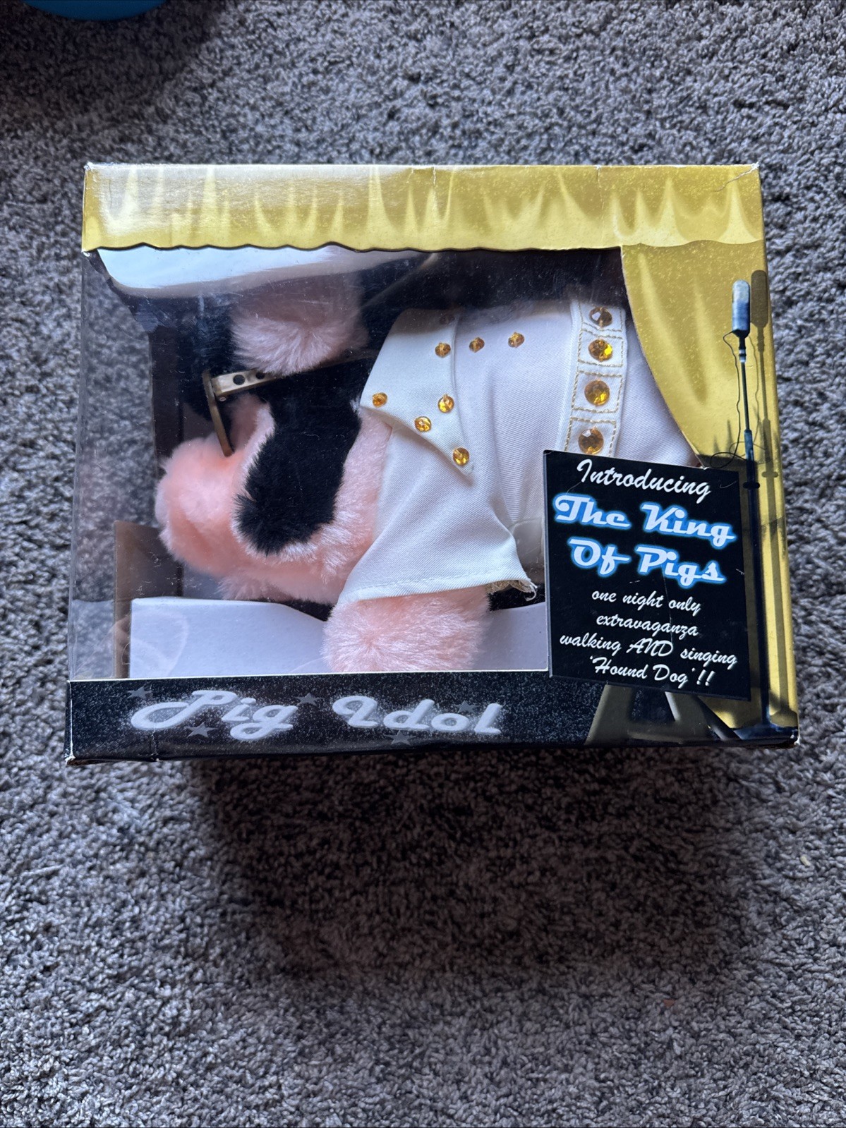 Pig Idol ELVIS PIG Doll