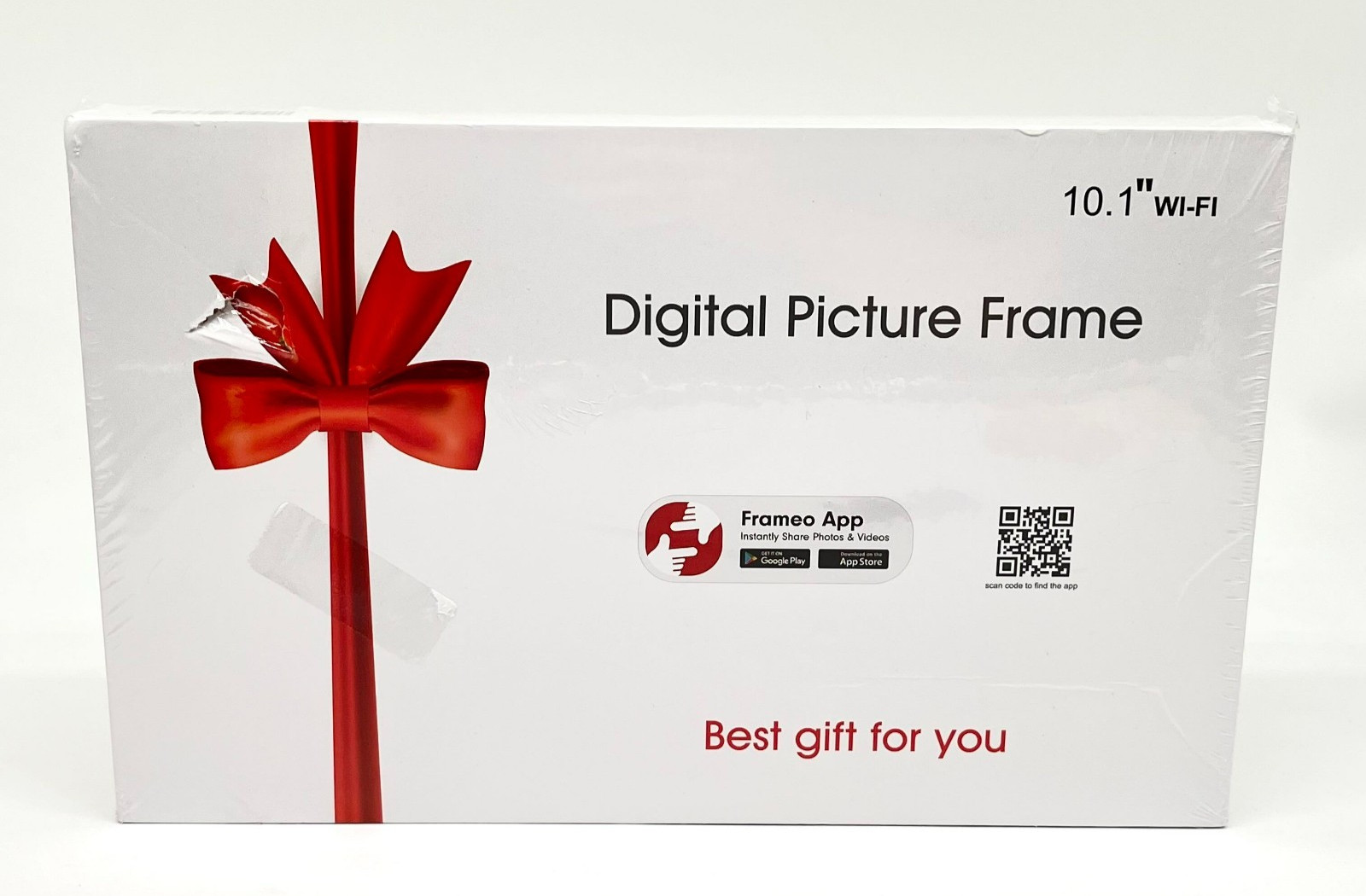 Frameo 10.1 Inch Wall Mountable Digital Picture Frame - Black