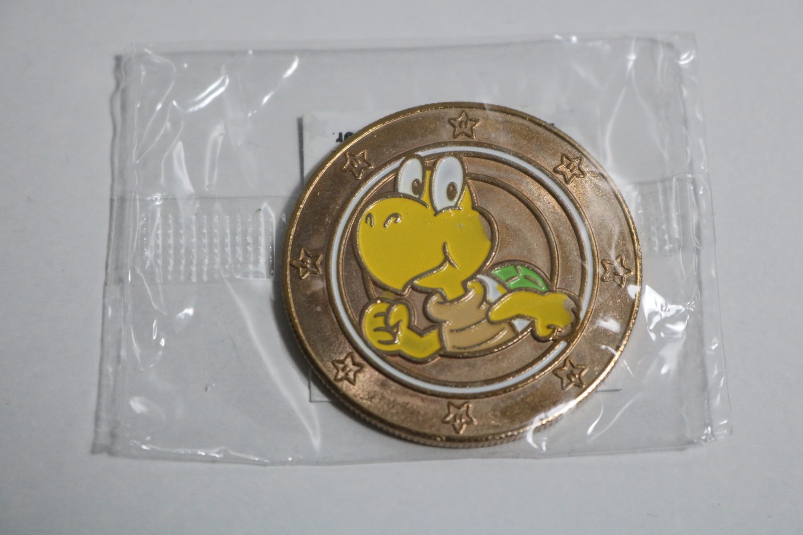 NEW Super Mario Bros. Wonderball KOOPA Metal Coin Frankford Series 1 SEALED