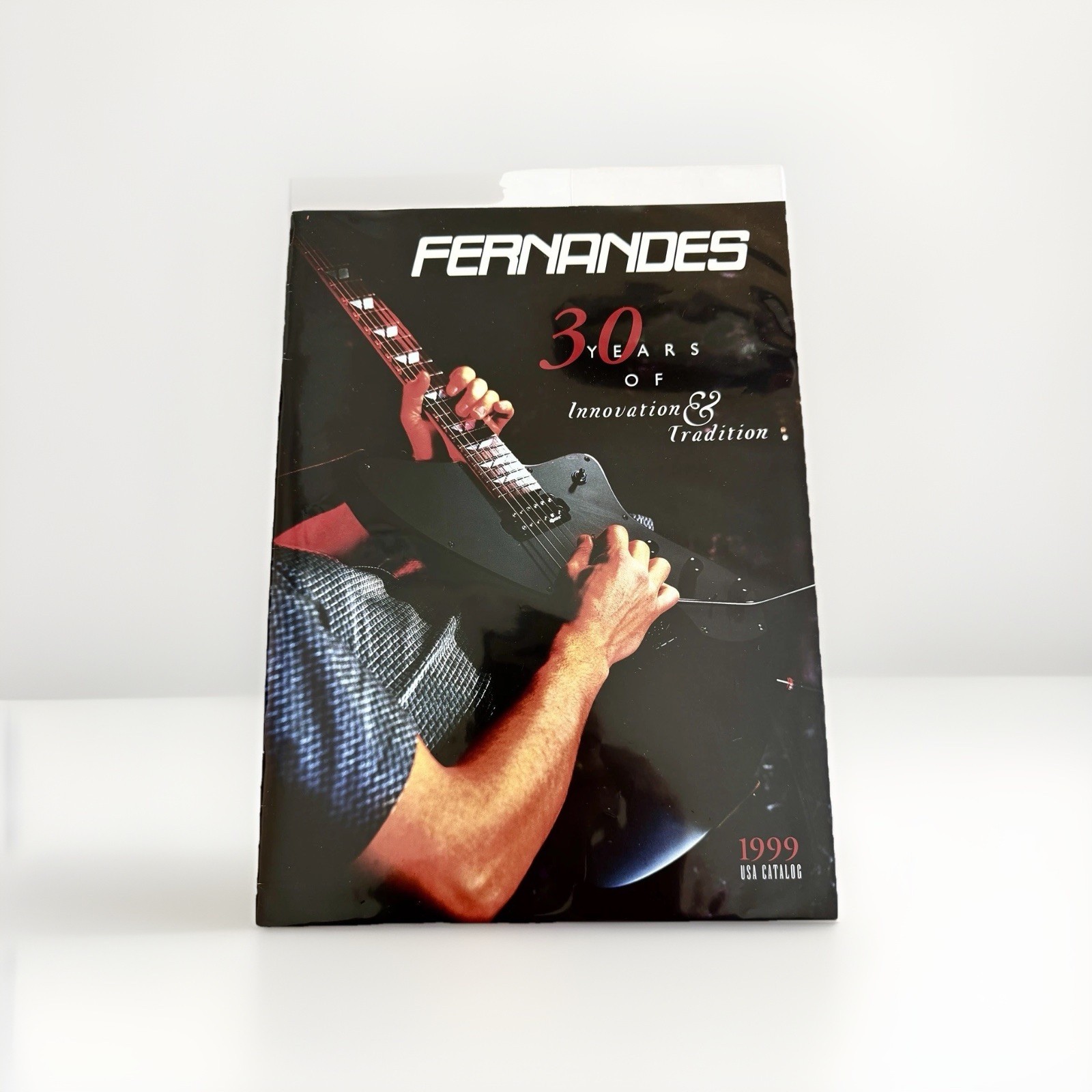 1999 The 30th Anniversary Fernandes Guitar Catalog RARE LN