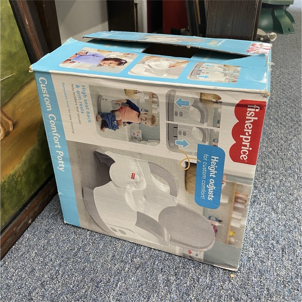 Fisher-Price Custom Comfort Potty Seat White Unisex Potty Seats