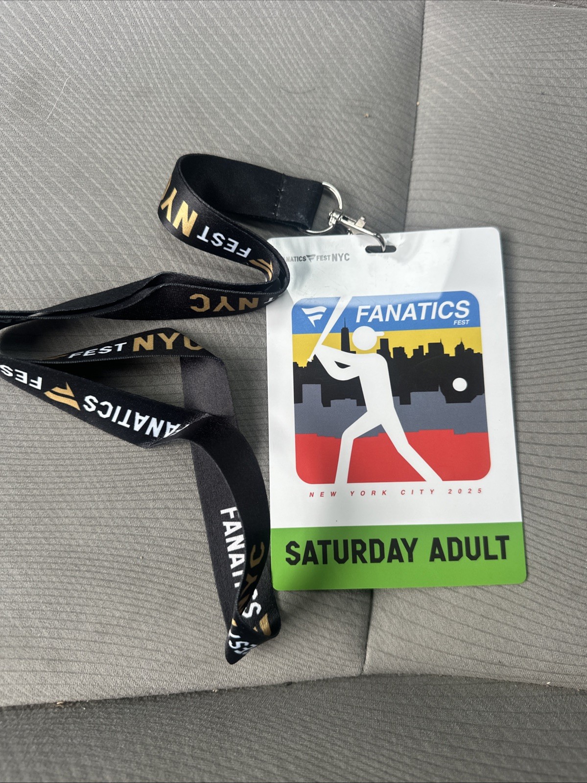 2025 Fanatics fest Pass SATURDAY (CANT USE ANYMORE