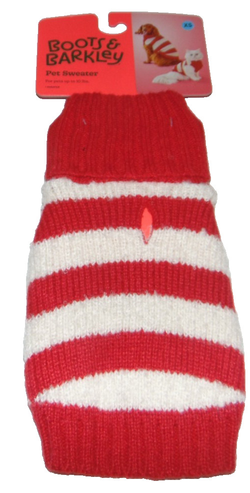 ~NWT BOOTS & BARKLEY Pet Sweater up to 10lbs!! Size XS Super Cute FS:)~