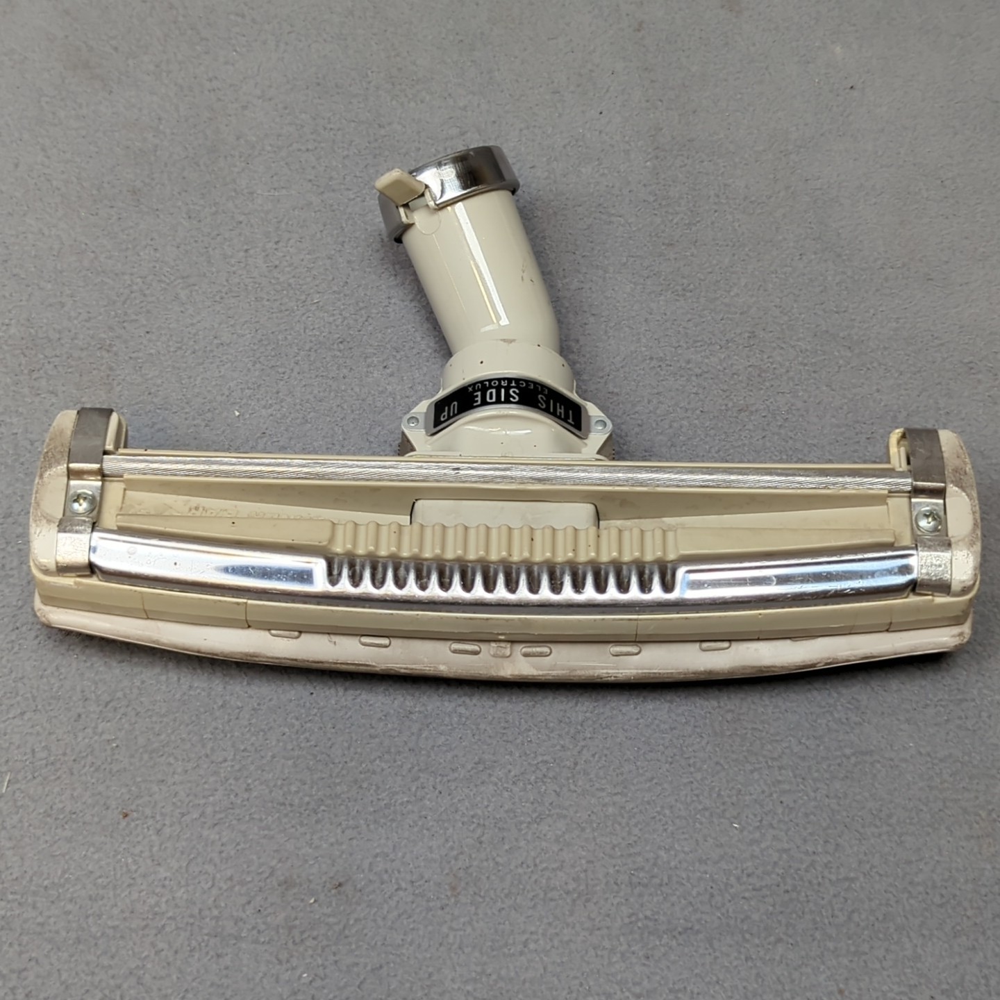 Vintage Electrolux Vacuum Cleaner Canister Hard Floor Flip Tool Brush Attachment