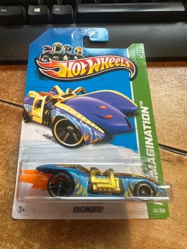 2013 Hot Wheels HW Imagination Arachnorod #53 Blue