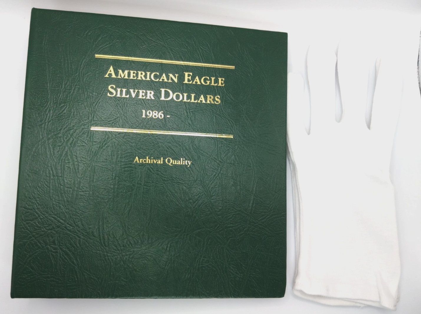 American Eagle Silver Dollars Littleton 1986 Archived Quality Album And Gloves