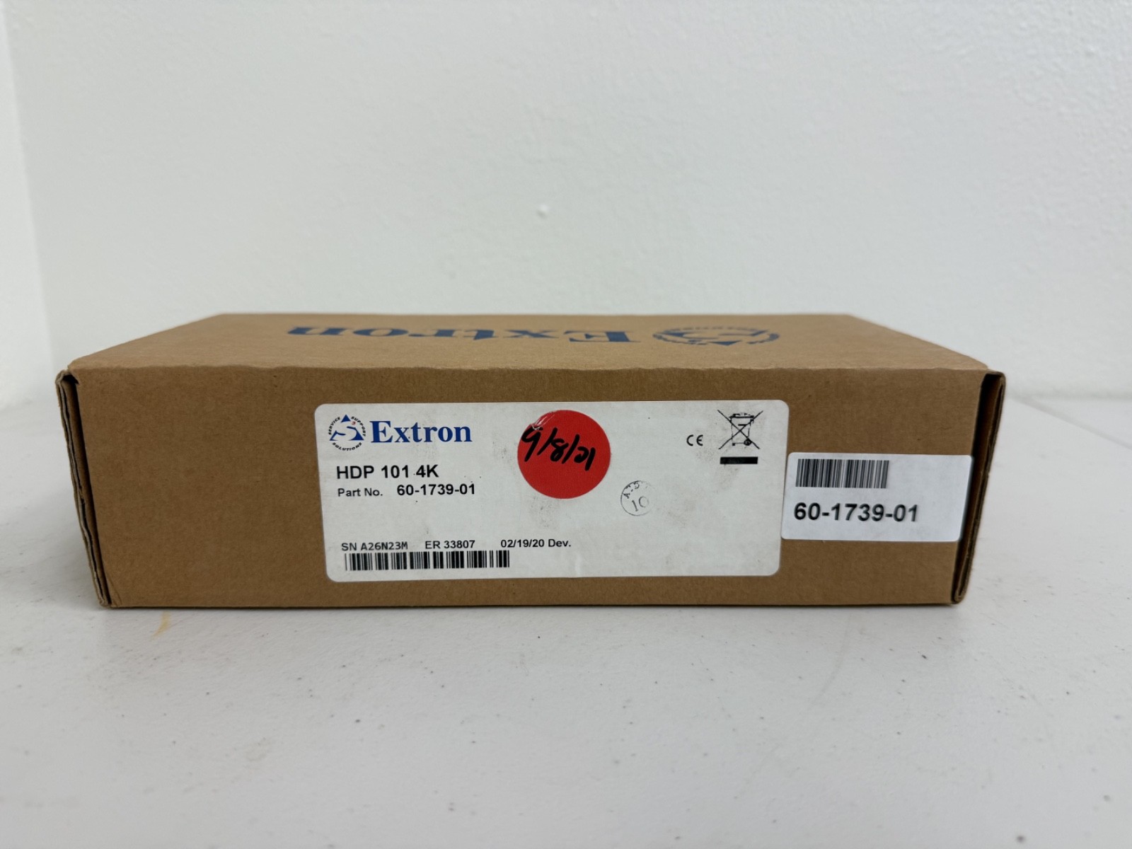 Extron HDP 101 4K HDMI to DisplayPort Converter With Power Supply & Accessories