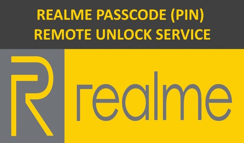 REALME PIN PASSCODE USERCODE REMOTE UNLOCK REMOVAL SERVICE