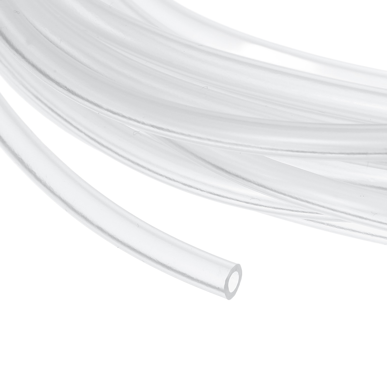 Clear PVC Tubing, 2.5mm ID x 4mm OD - 15ft PVC Tube Lightweight Vinyl Hose