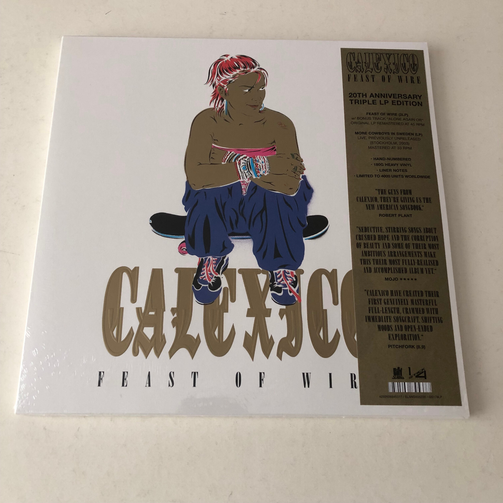 Calexico: Feast Of Wire Ltd. 20th Anniversaire Deluxe Edition 3 LP
