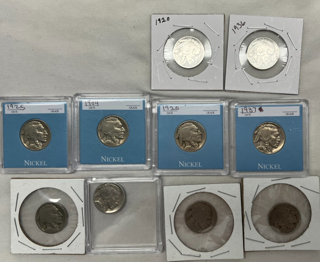 Buffalo Nickels Lot of 10