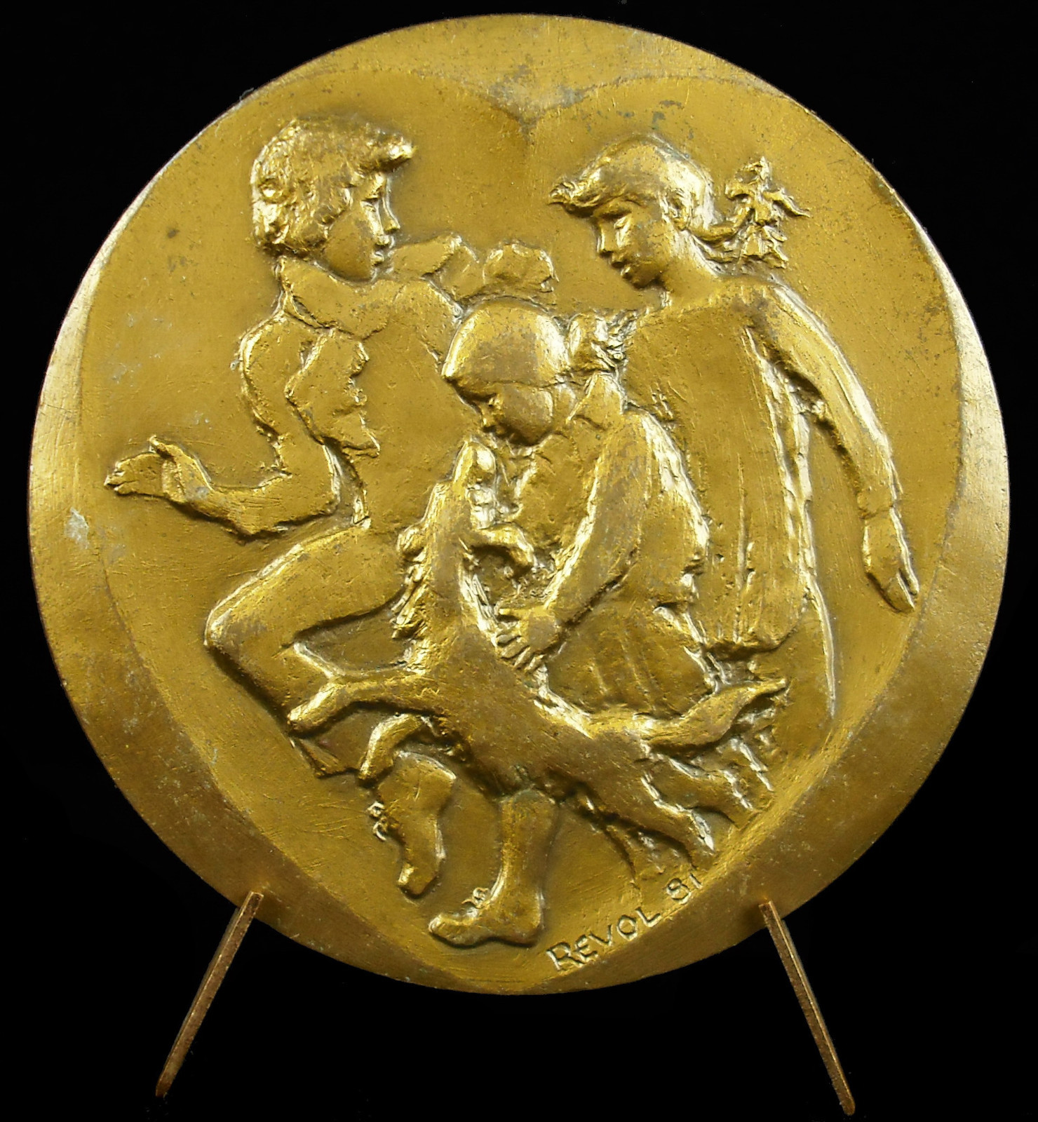 Medal Village D'Junior Sos French Sc Revol 1981 Isave Childrens Medal