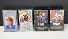 Lot Of 4 Country Cassettes - Reba, Alabama, Trio