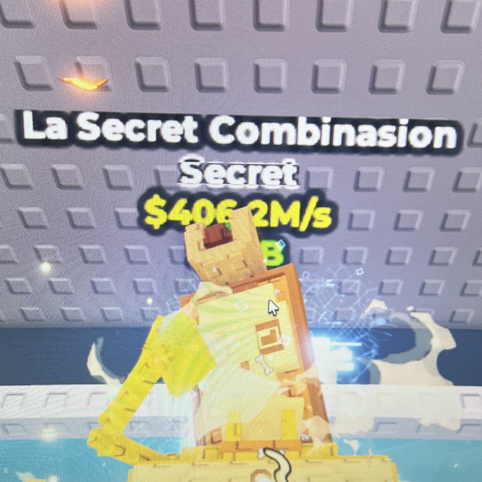 La Secret Combinasion Secret Game Item Asset #9 Virtual Collectible Unique ID