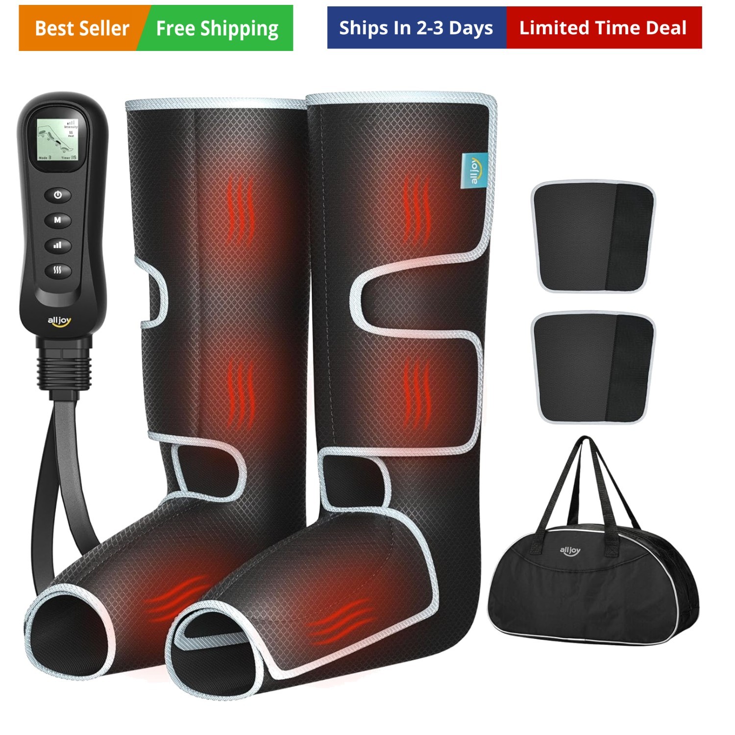 Leg Massager for Circulation and Pain Relief FSA, Gifts for Dad Mom Mothers D...