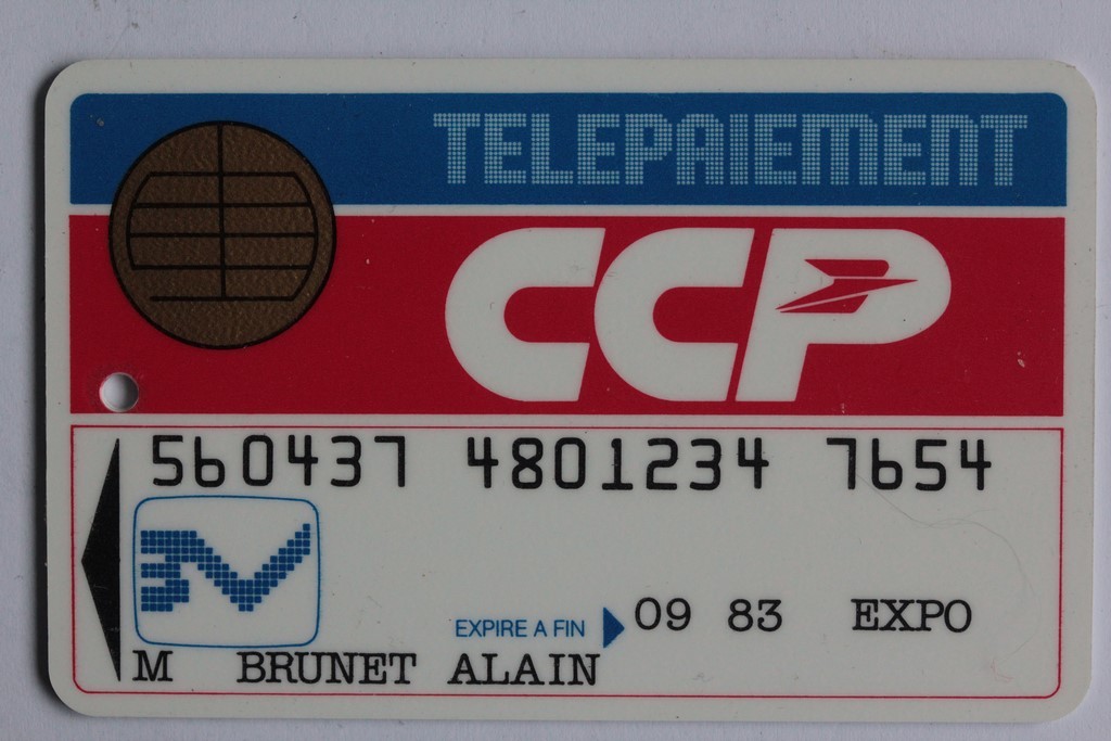 Bull France Demo Telepayment CCP Specimen Smartcard (53449)