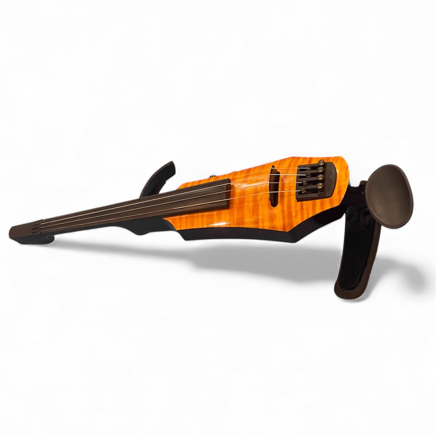 NS Design WAV-4 Electric 4-String Amber Burst Violin with Custom Case