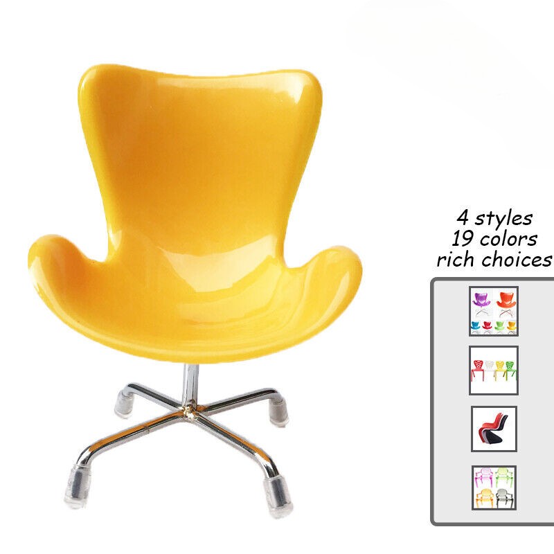 1/6 Scale Dollhouse Miniature Armchair Living Room Chair Furniture Accessories