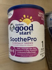 New Gerber Good Start Soothepro Colic Mild Spitup Gas Crying Infant Formula