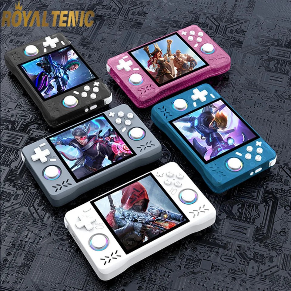 XF40H Handheld Game Console Open Source Linux System 4.0inch IPS Screen 30+Emula