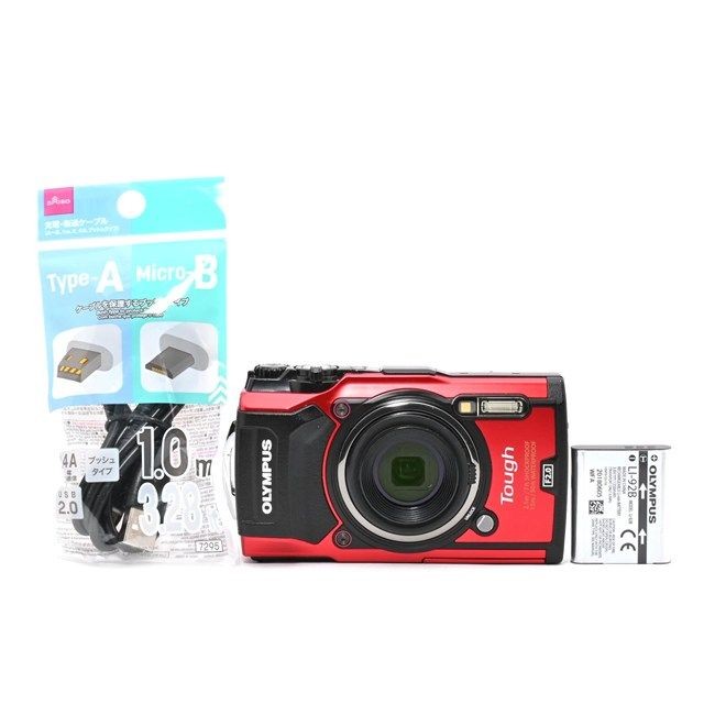 OLYMPUS Tough TG-5 Red Waterproof Shockproof Digital Camera Excellent Condition