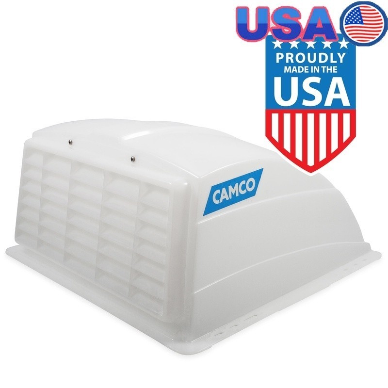 RV Vent Cover Easy Clean UV Stabilized Resin Removable Louvers Insect Screen New